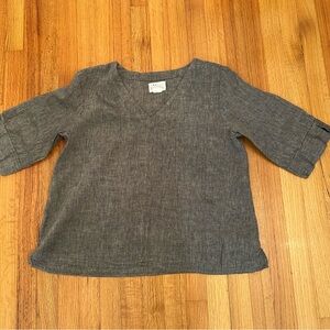 Andrea Jovine Linen Blouse Size L (A3)
